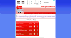Desktop Screenshot of mensagensdocoracao.com.br